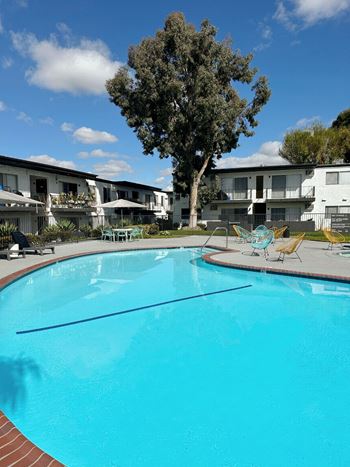 swimming pool at Mission Valley, San Diego, 92120